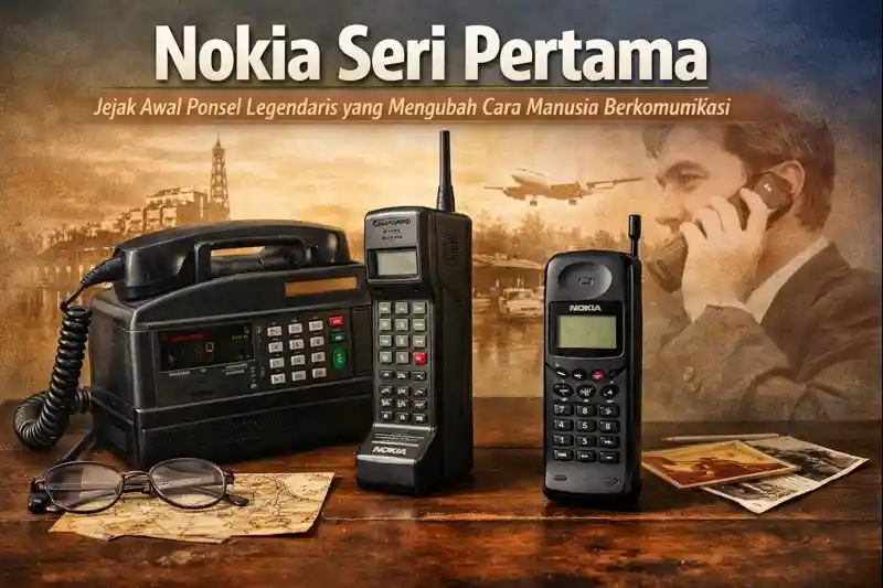 Nokia Seri Pertama Jejak Awal Ponsel Legendaris yang Mengubah Cara Manusia Berkomunikasi